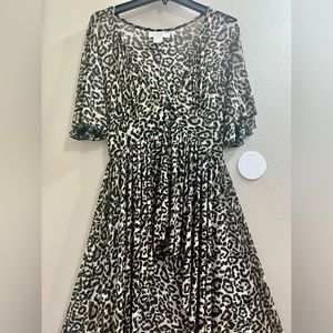 Cheetah Print Cover Up, Can be used for clothing/bathing suits.